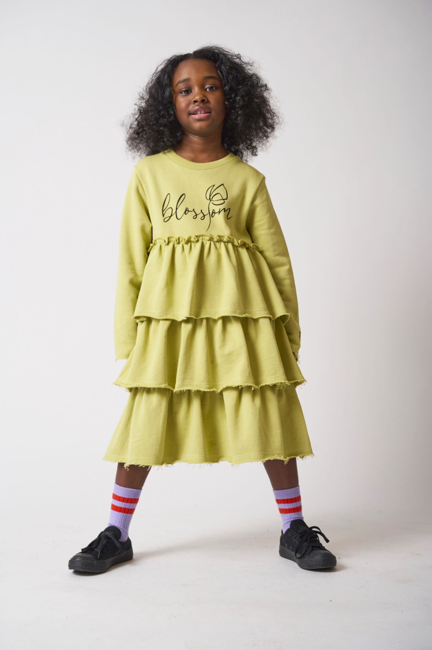 LOVE - Winter Pear/Black Dress Panelled