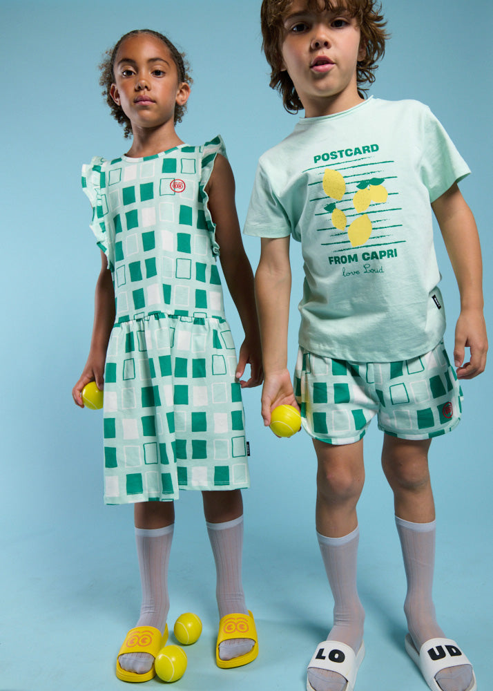 LEMONS - Jade/Lemon Print T-Shirt Relaxed Fit