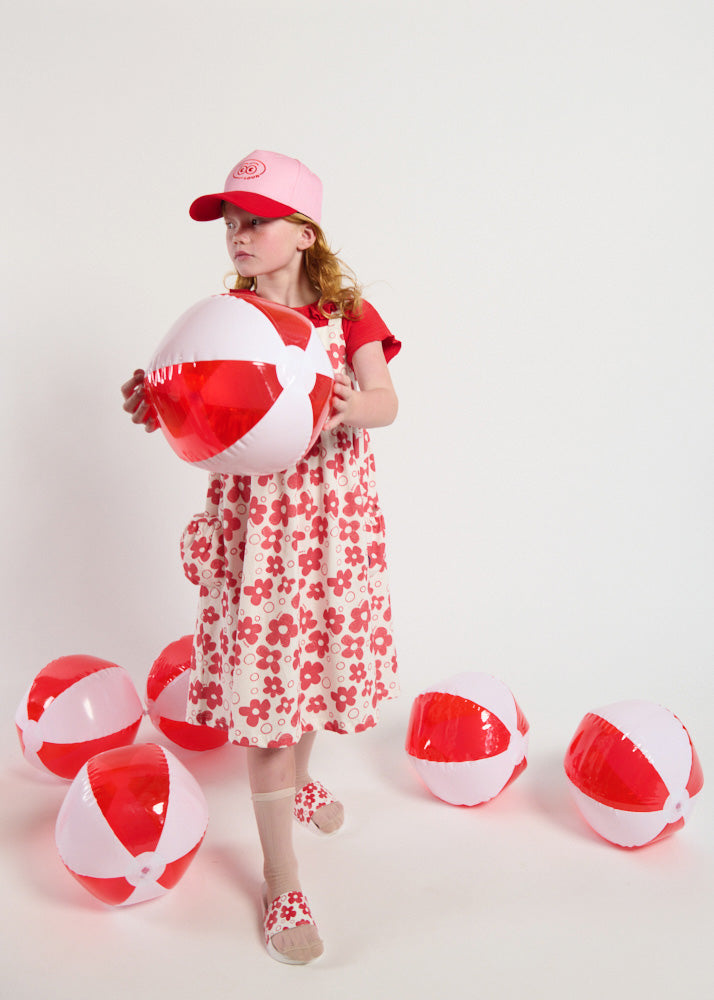 PETALE - Flower AOP Summer Apron Dress