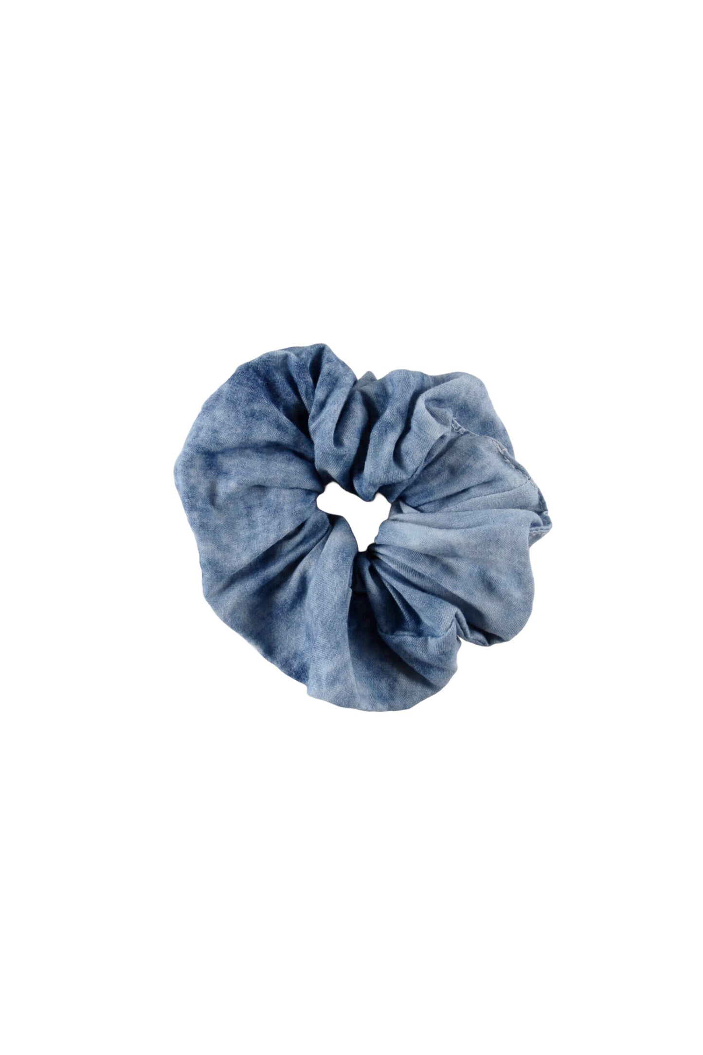 NATIVE - Blue Dye Hair Scrunchy