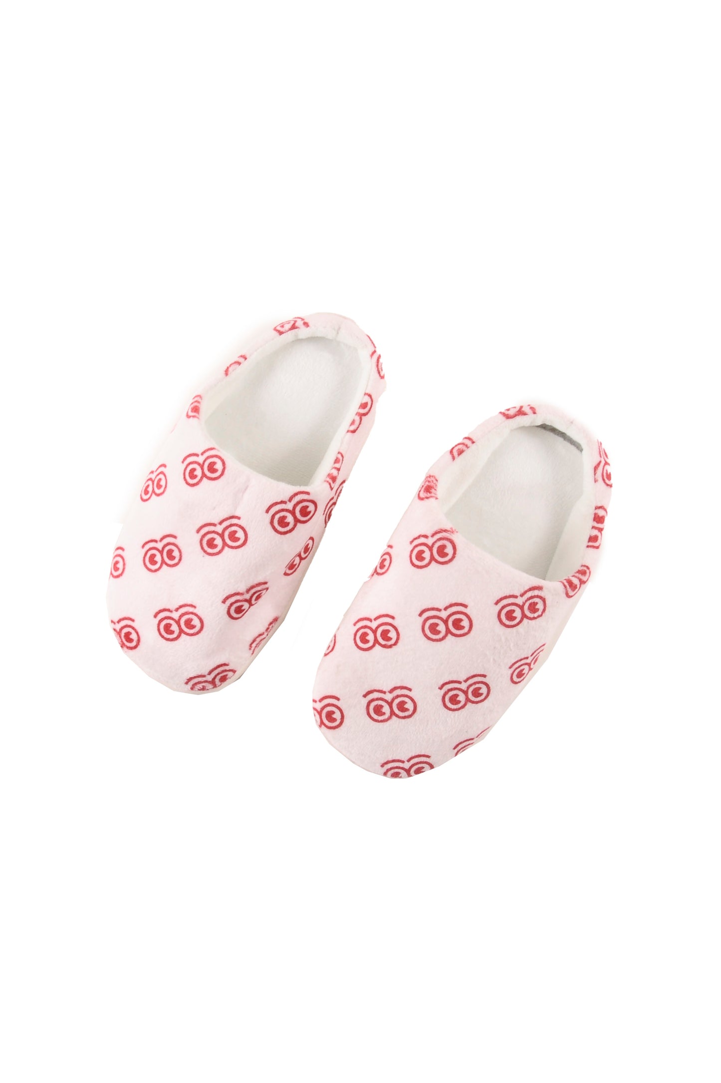 KISS - Pink/Red Slippers LOUD Eyes AOP Print