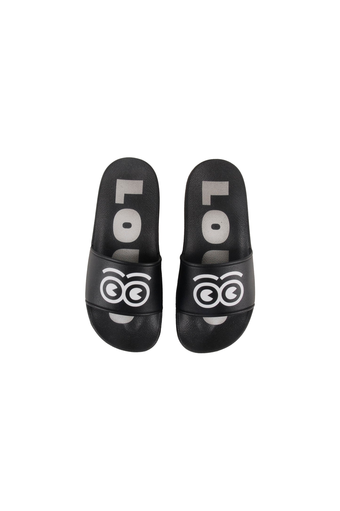 MELA - Black/White Summer Sliders