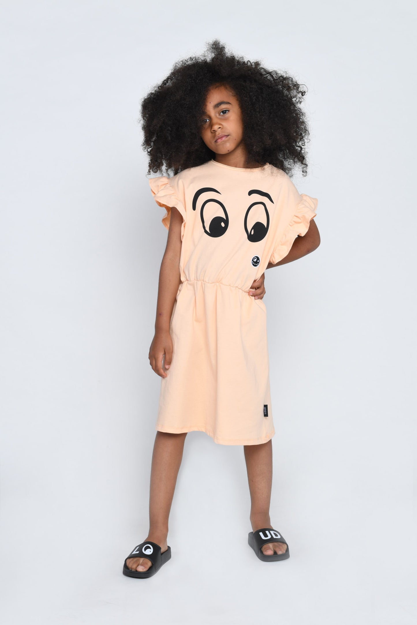 SUNRISE - Peach Dress Loose Fit