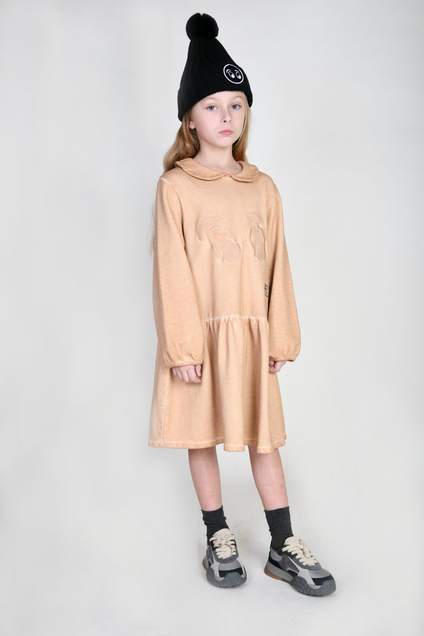 JOY - Doe Pigment Dye Dress Peter Pan