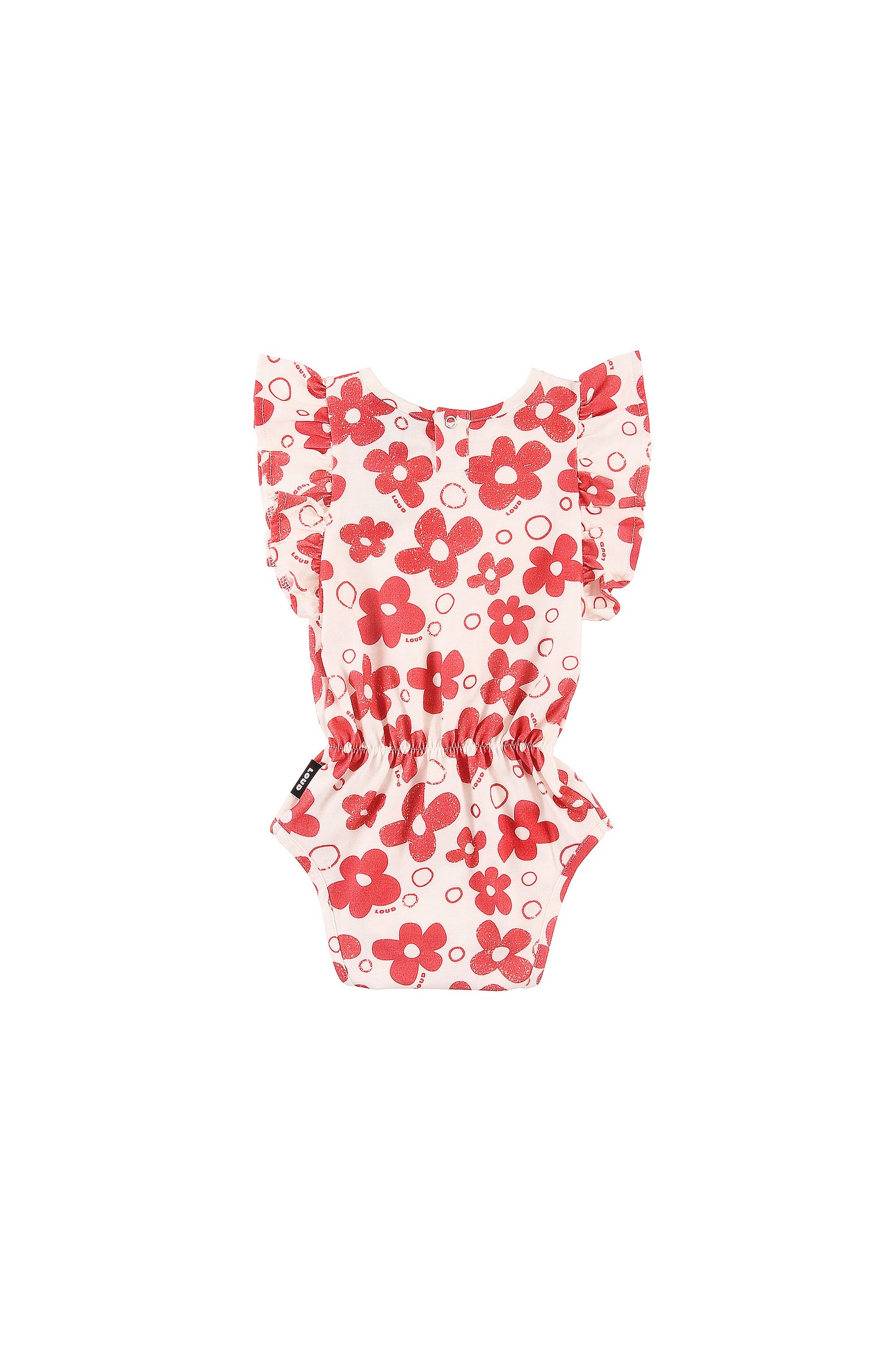 GIARDINO - Flower AOP Baby Girl Romper Ruffle Armhole (SAMPLE)