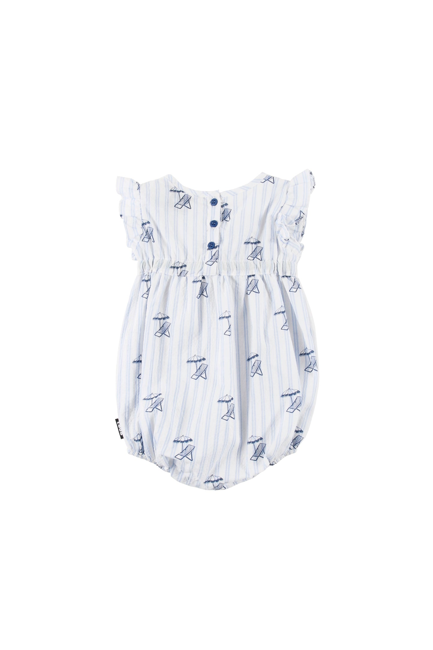 LAGUNA - Deckchair AOP Baby Girl Romper Loose Fit (SAMPLE)