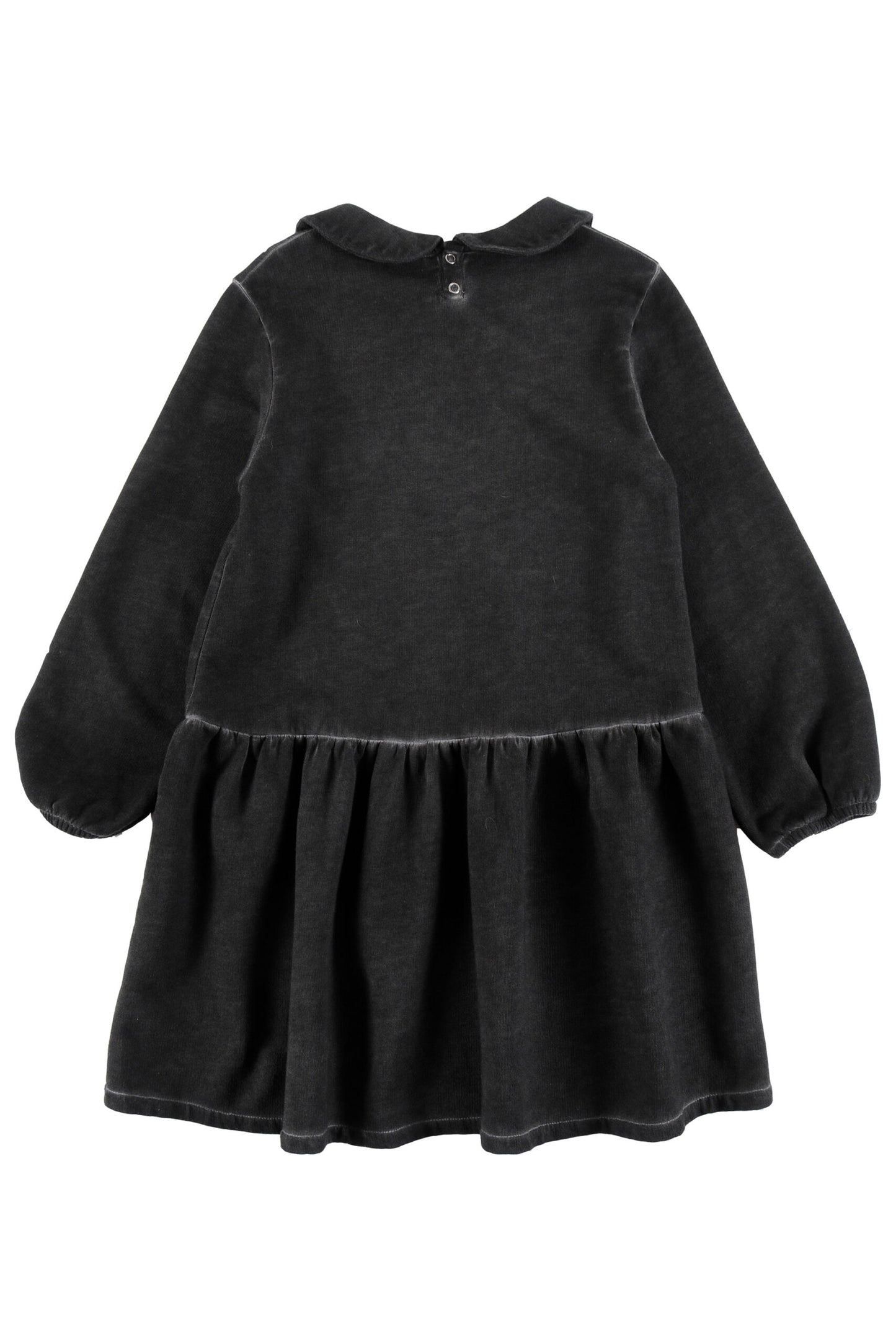 JOY - Black Pigment Dye Dress Peter Pan