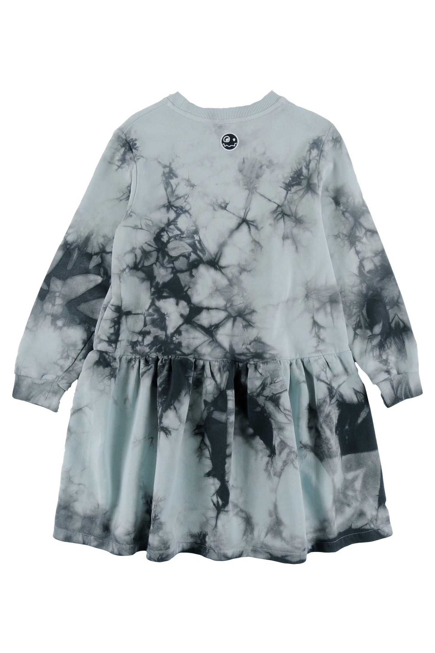 TIME - Sterling Blue Tie Dye Dress Loose Fit