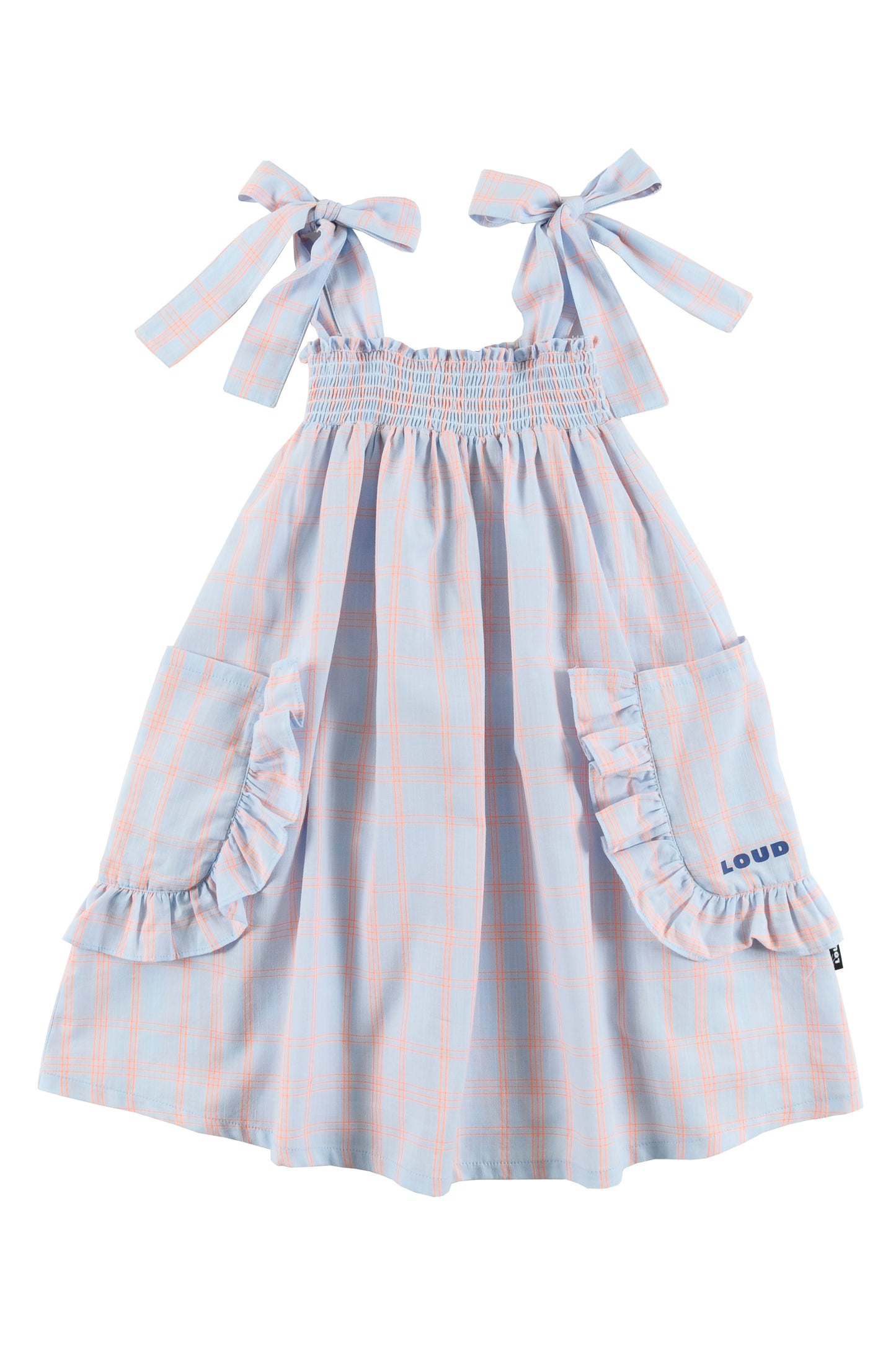 YATCH - Check Neon Summer Dress (Sample)