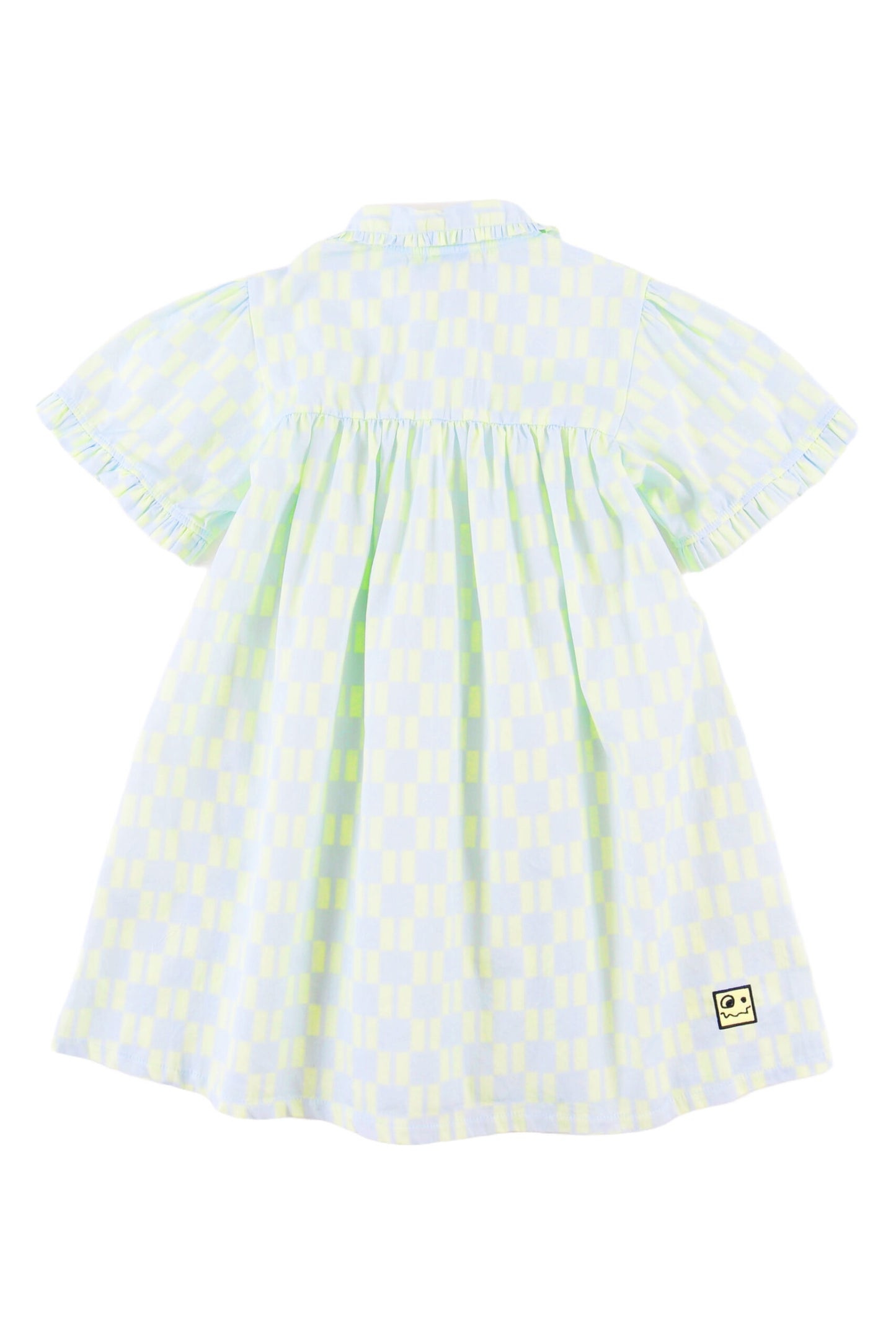 NALU - Checkered Dress Buttoned Front