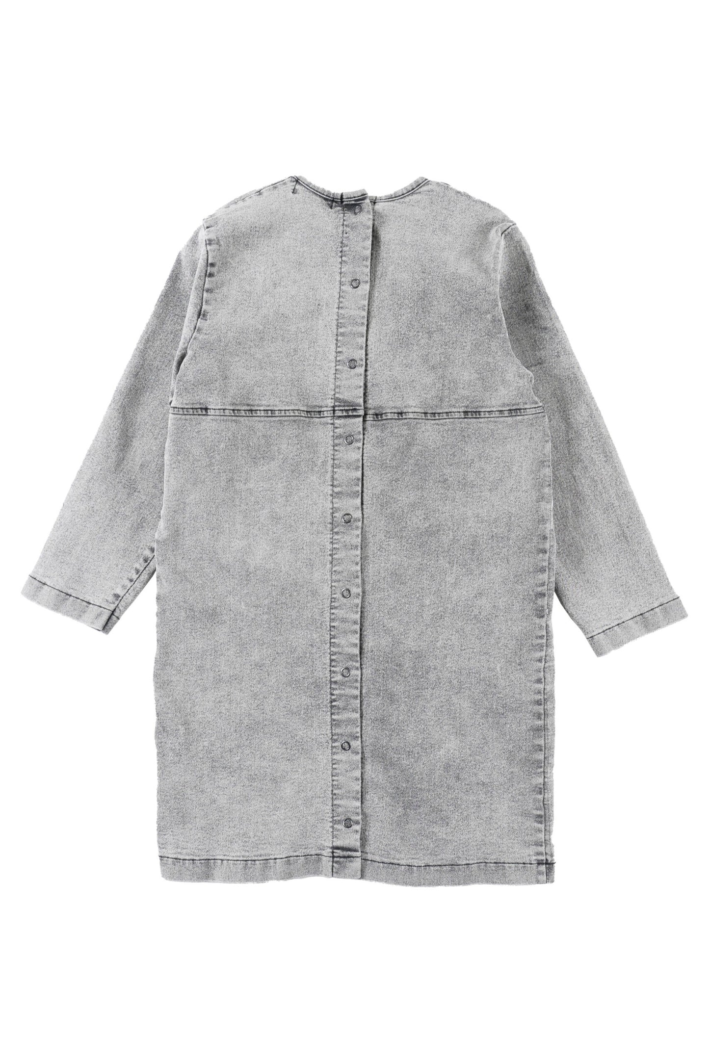 ENJOY - Light Grey Washed A-Line Dress