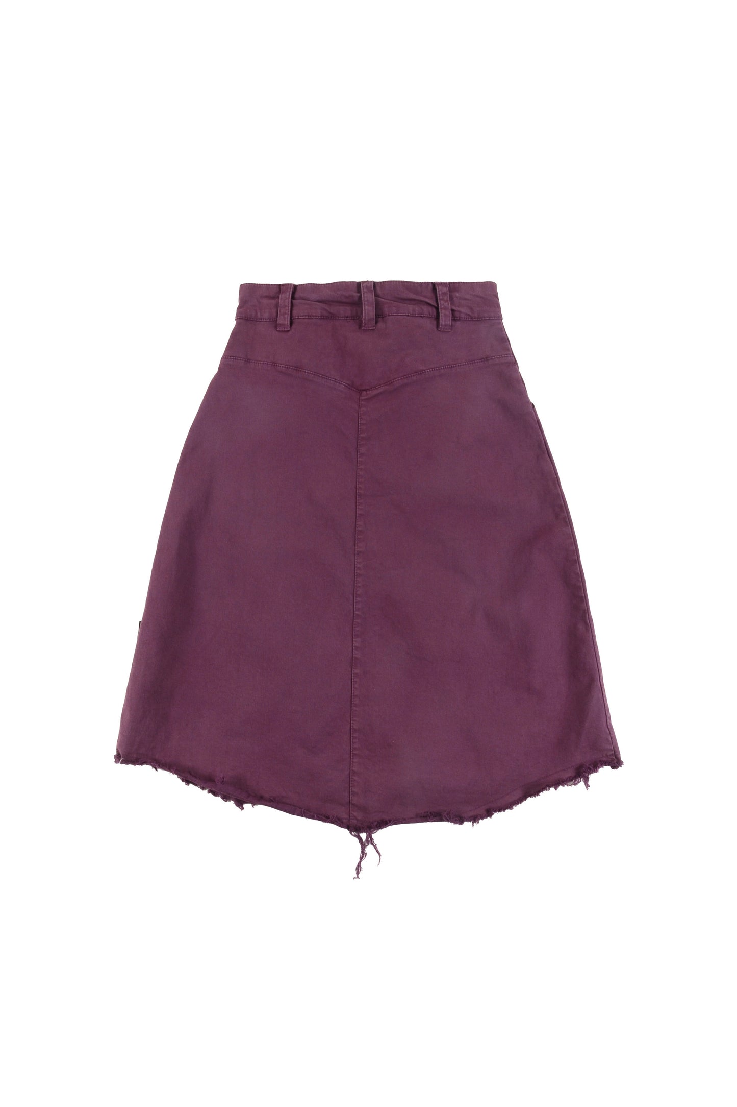FUNNY - Grape Wine Stone Wash Skirt