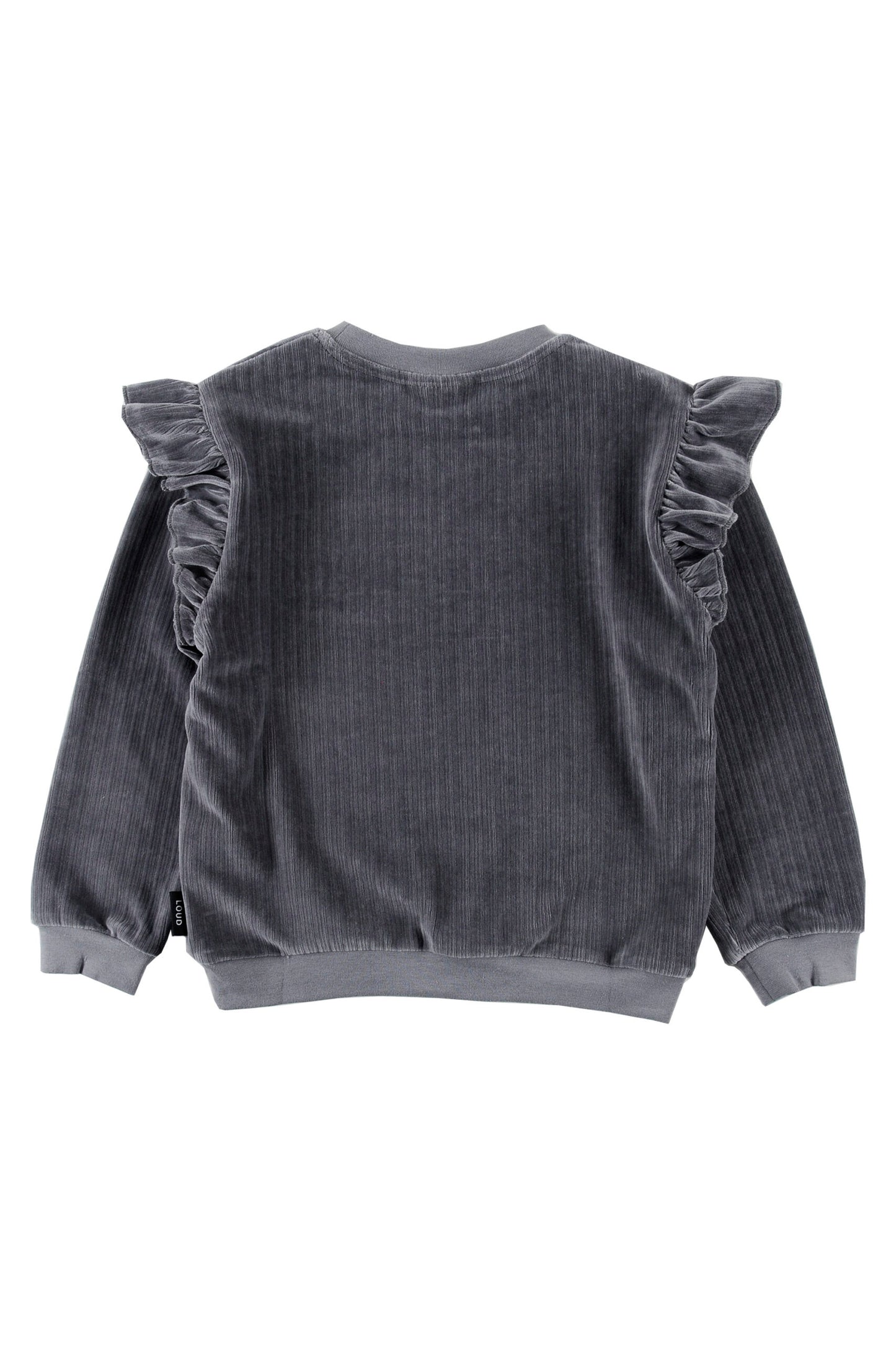 DROOPY - Asphalt Sweater Ruffles
