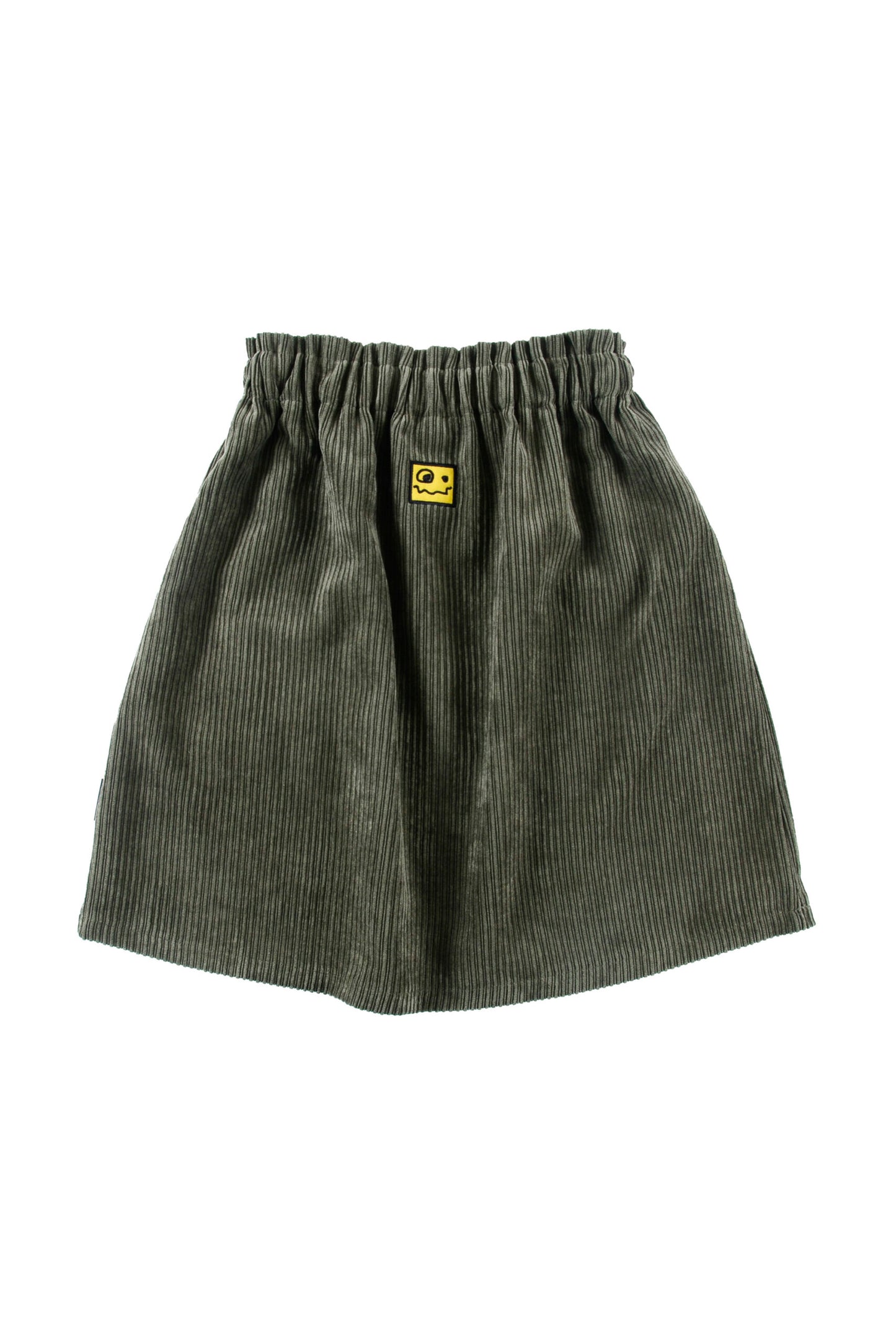 GLIMPSE - Dark Green/Ecru Skirt Midi