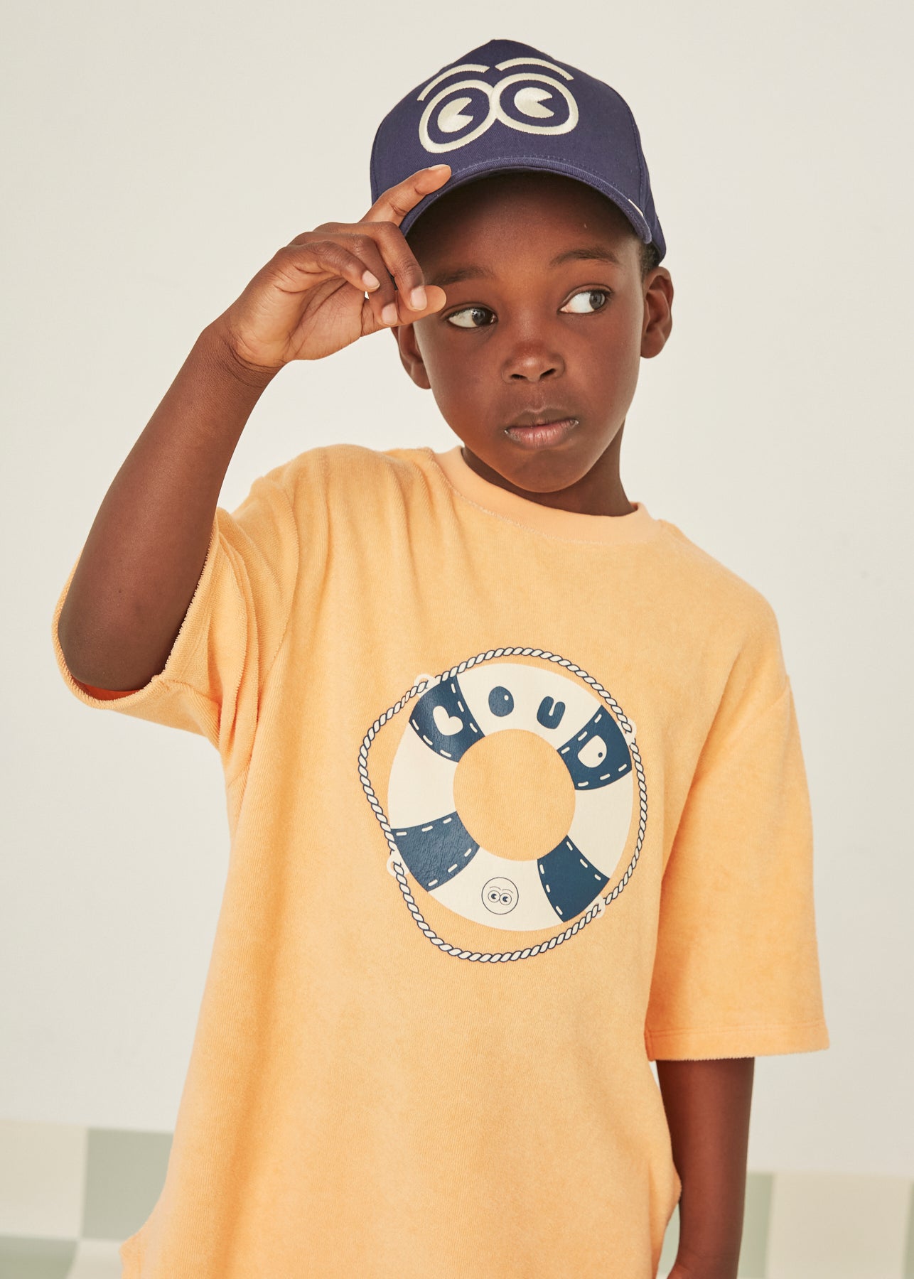 BAGNO - Soft Orange T-Shirt Loose Fit