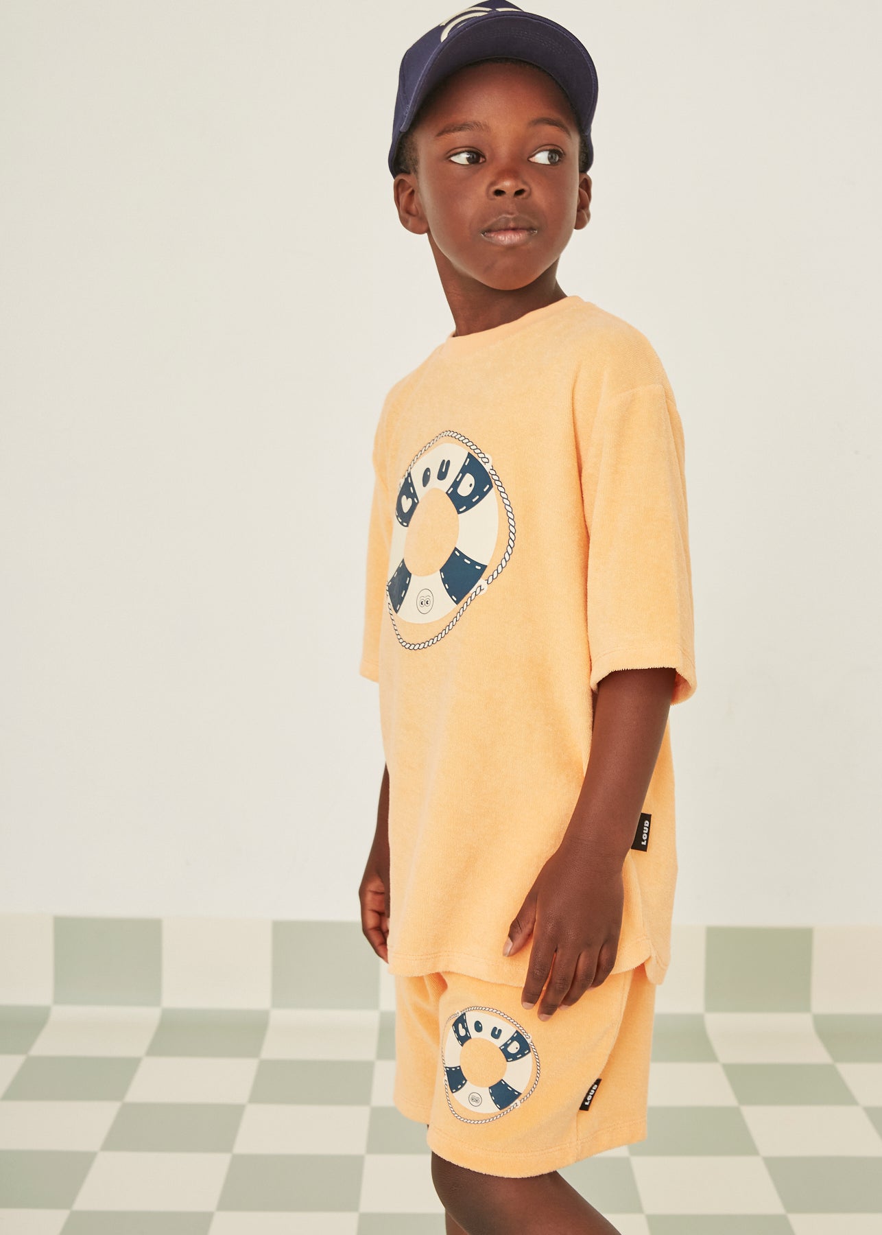 BAGNO - Soft Orange T-Shirt Loose Fit