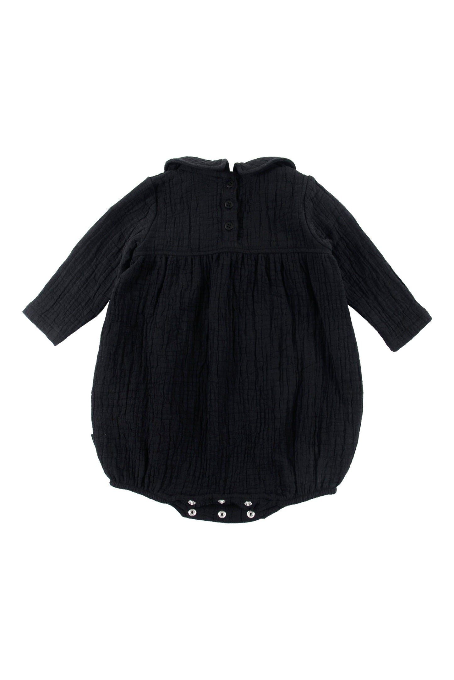 RELAX - Black/Ecru Romper