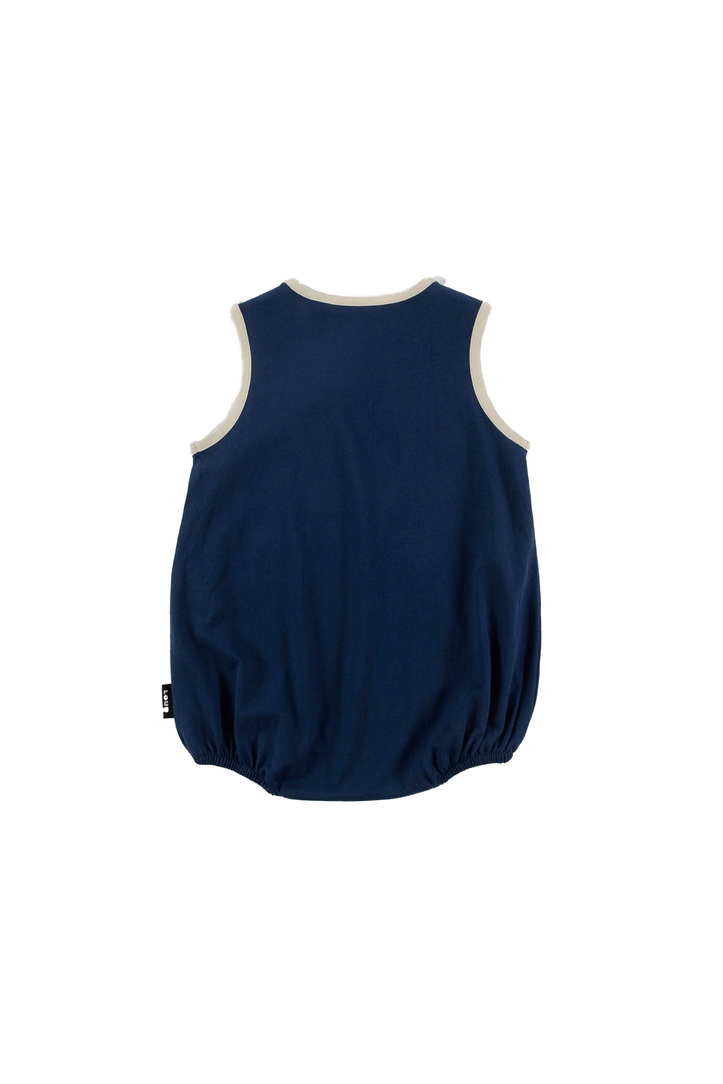 RIVER - Navy Romper