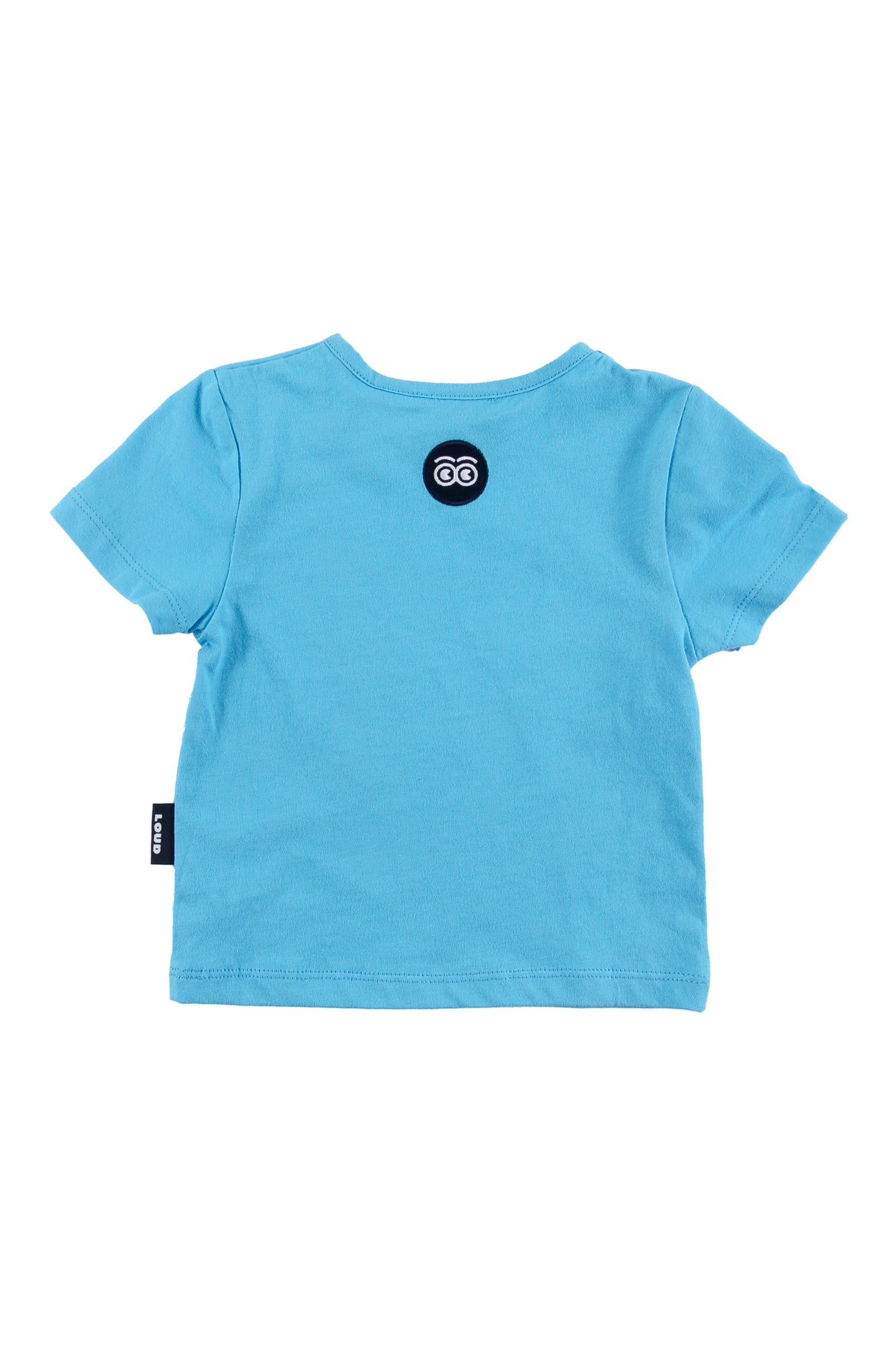 FRIENDS - Cyan Blue/Blue Print T-Shirt (Sample)