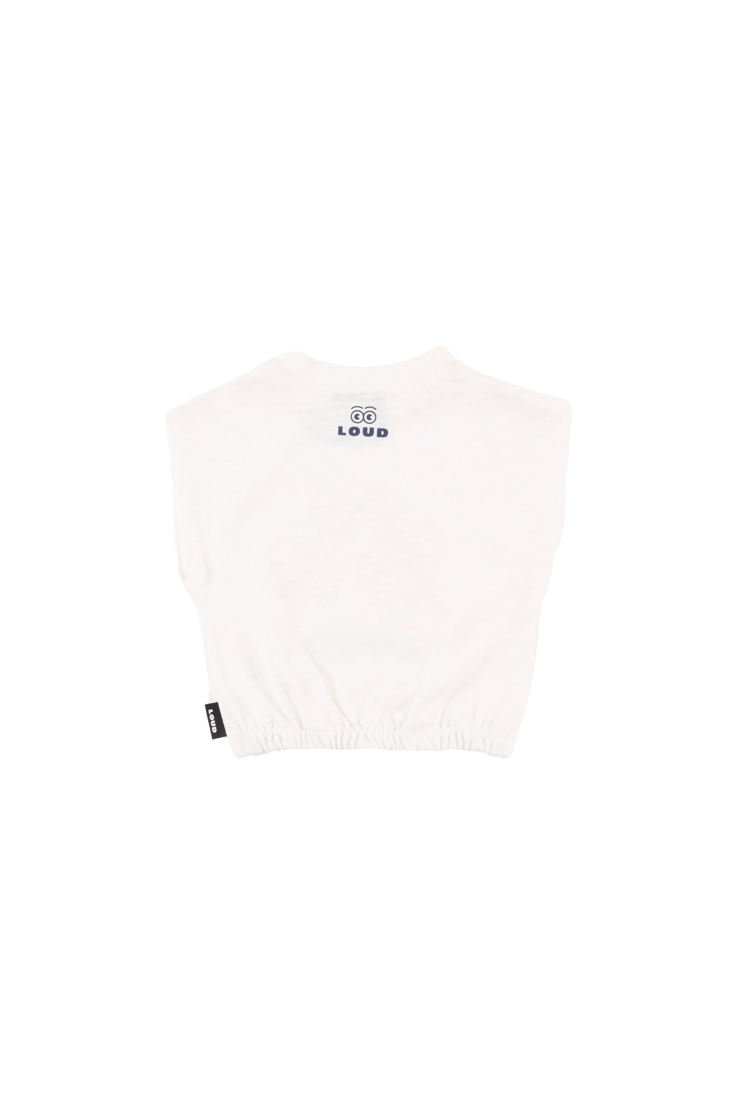 CHARM - Gardenia Baby T-Shirt Loose Fit Drop Shoulder (SAMPLE)
