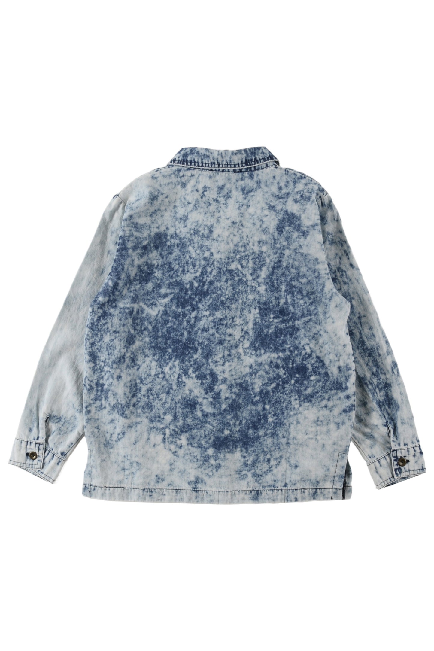 KAUWELA - Blue Dye Denim Shirt Long Sleeve