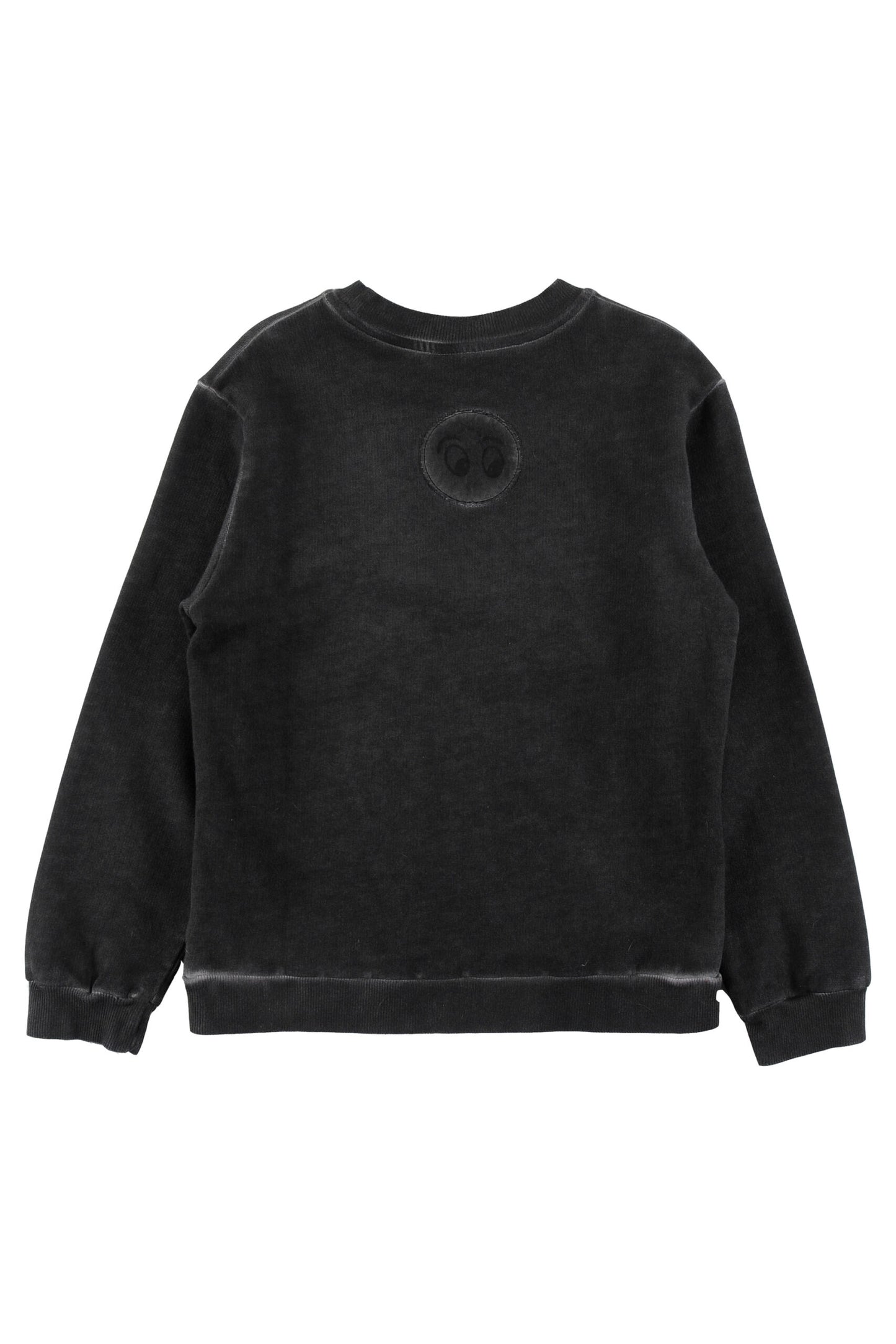 LIFE - Black Pigment Dye Sweater Regular Fit