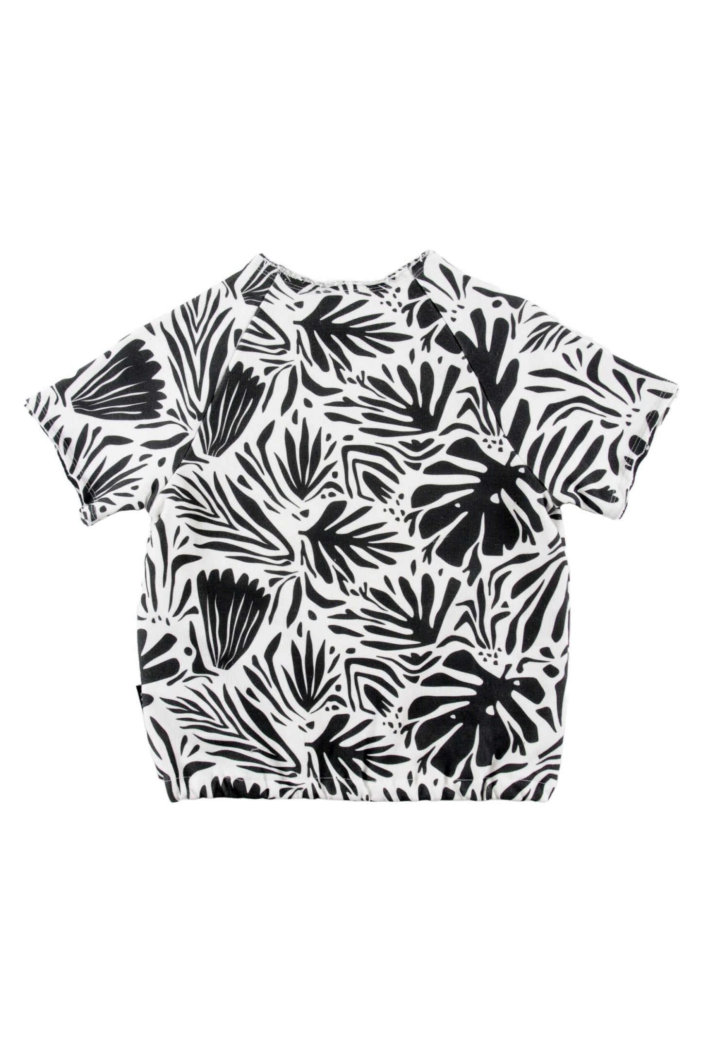 MOANA - Floral Abstract AOP Top Raglan