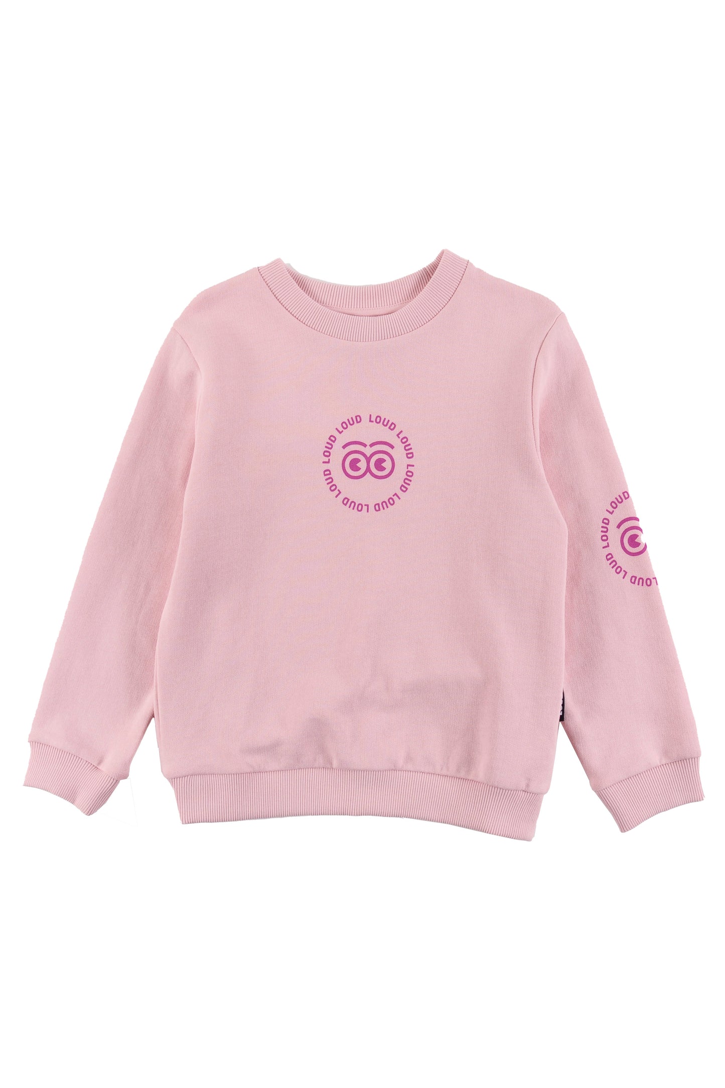 SOGNO - Soft Pink/Rose Print Sweater Regular Fit