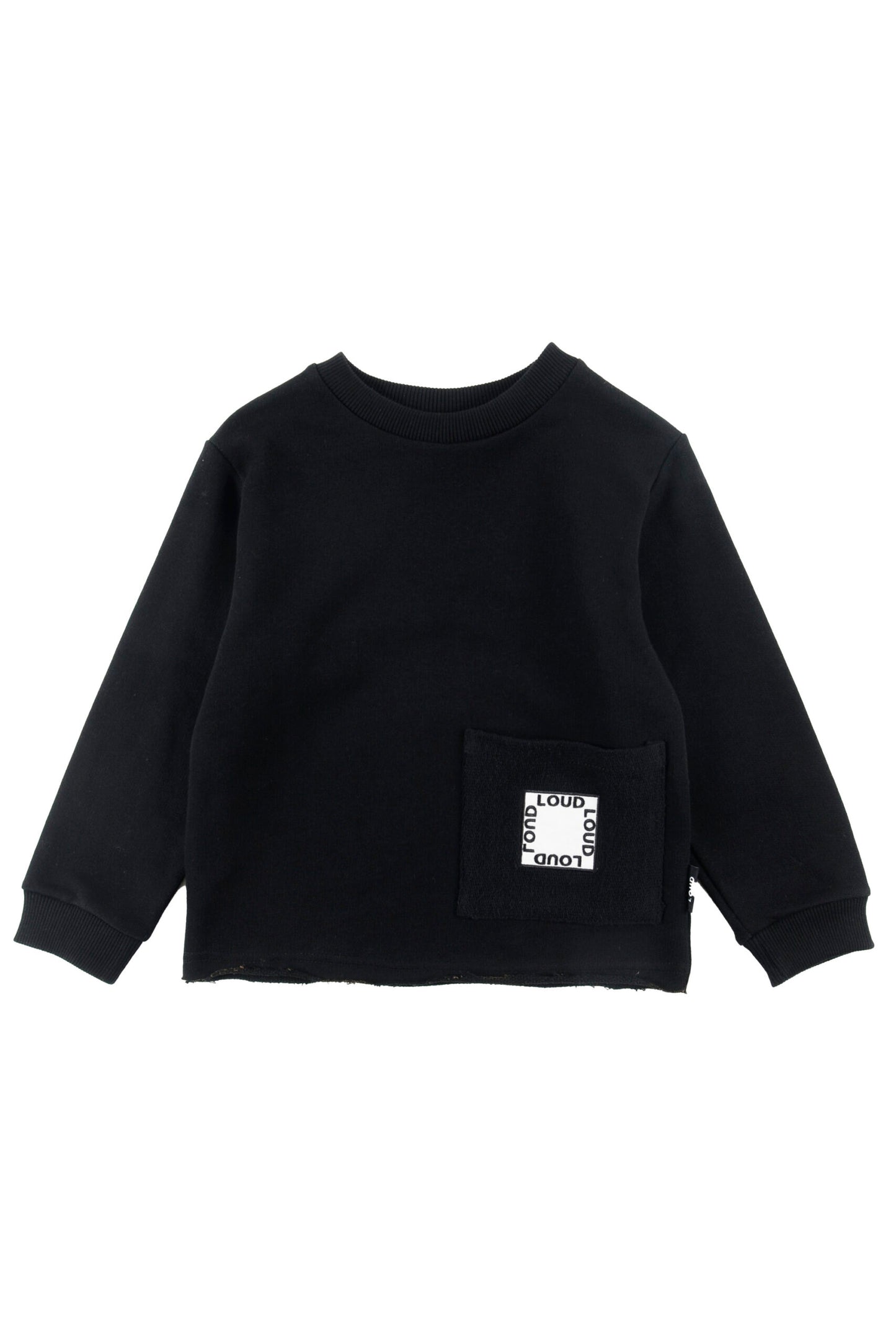 FEEL - Black Sweater Box Pocket Patch