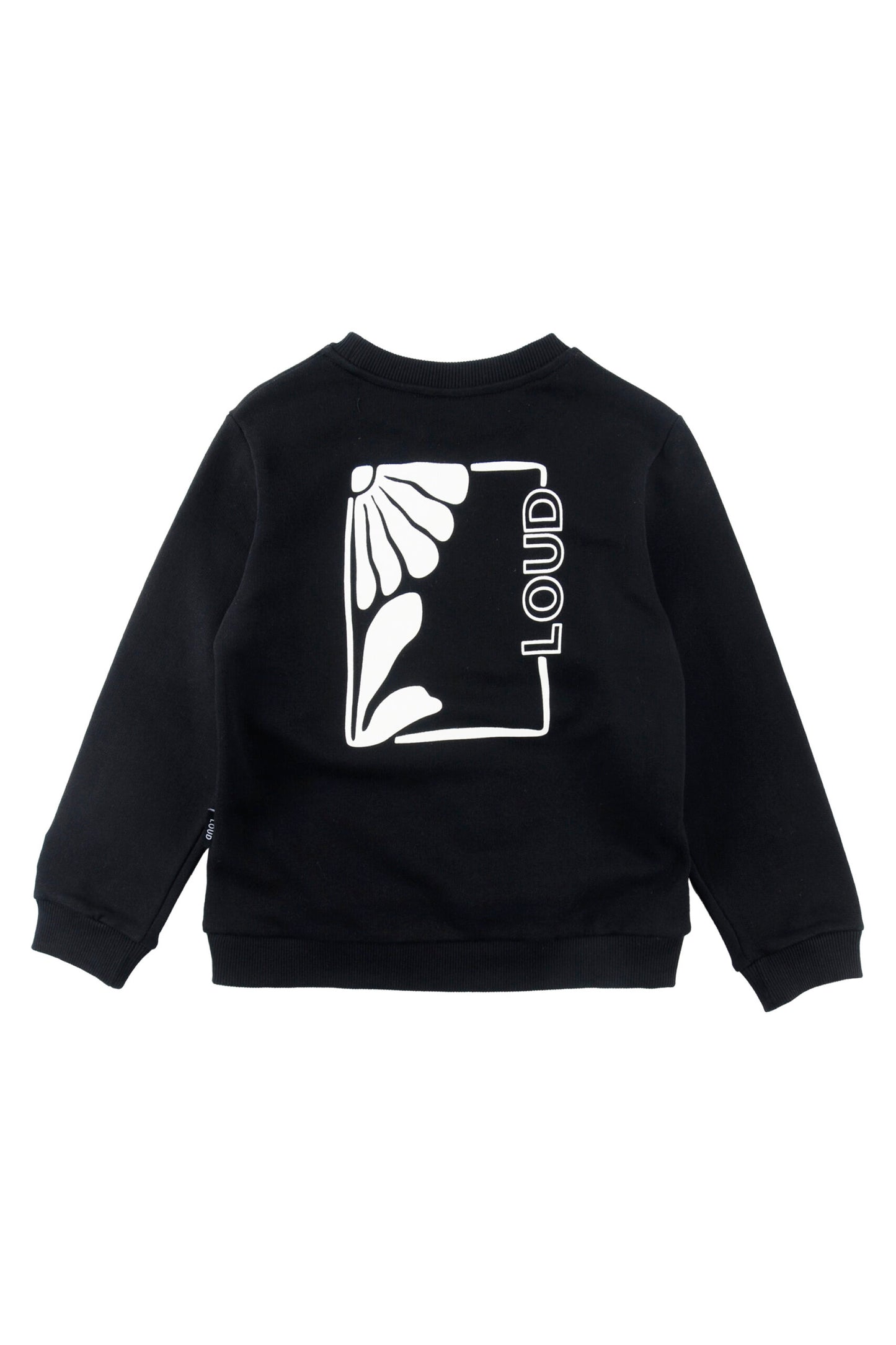 HOPE - Black/Ecru Sweater Kangaroo Pocket