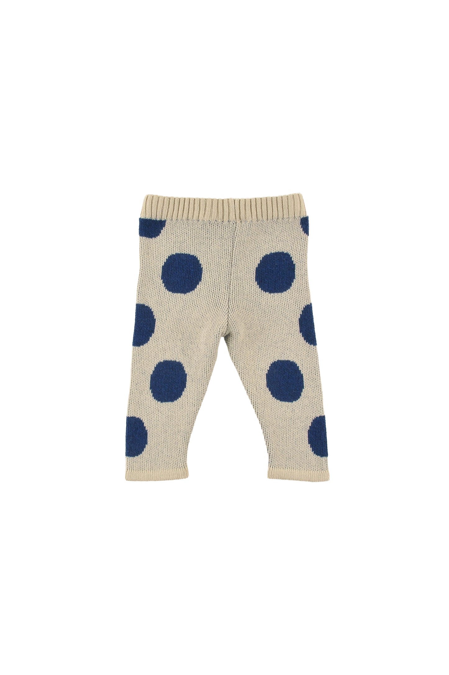DOLOMITES - POLKADOTS JAQUARD Baby LEGGINGS elasticated waist