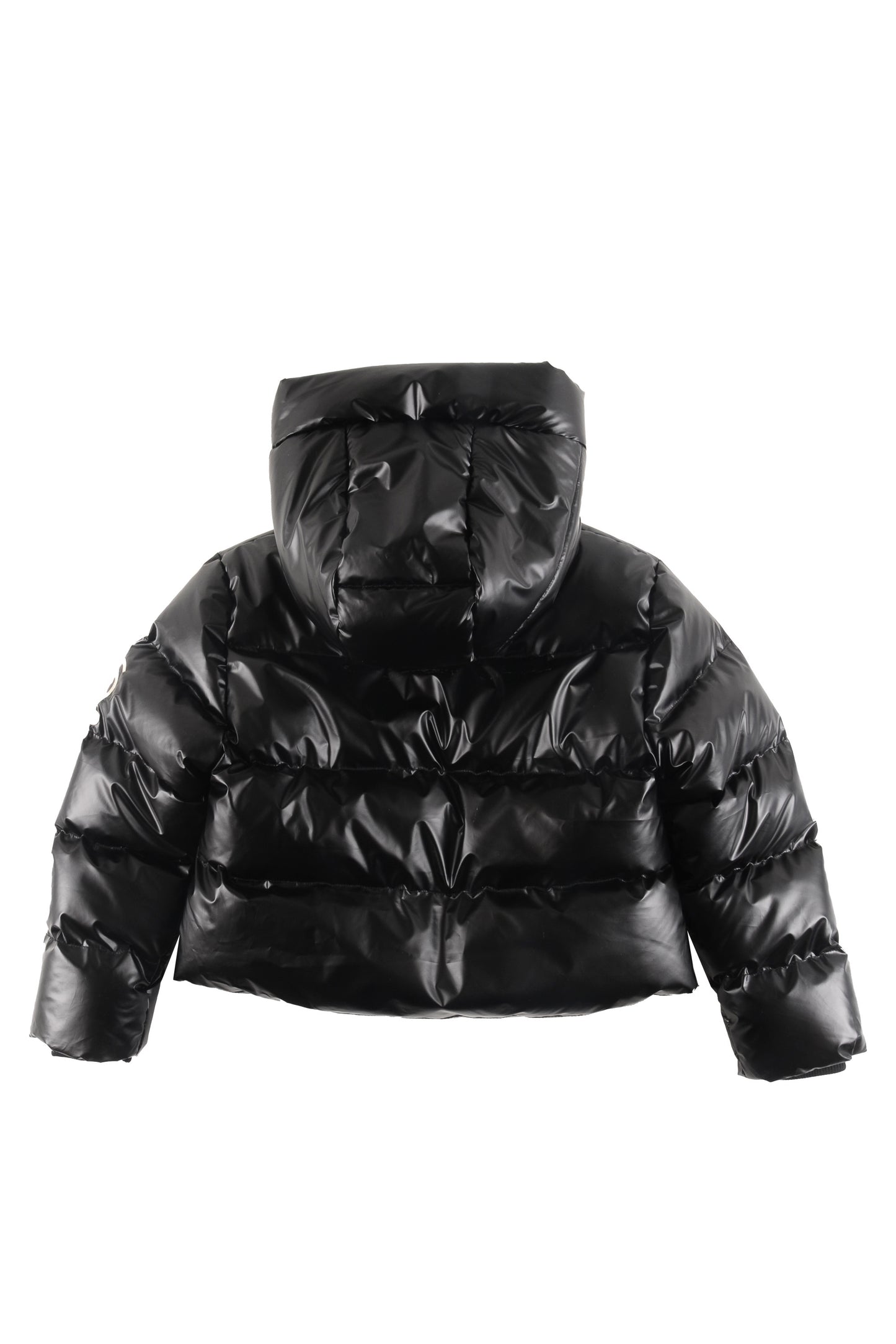 JOKE - Black Outerwear Hooded Jacket Crop Fit