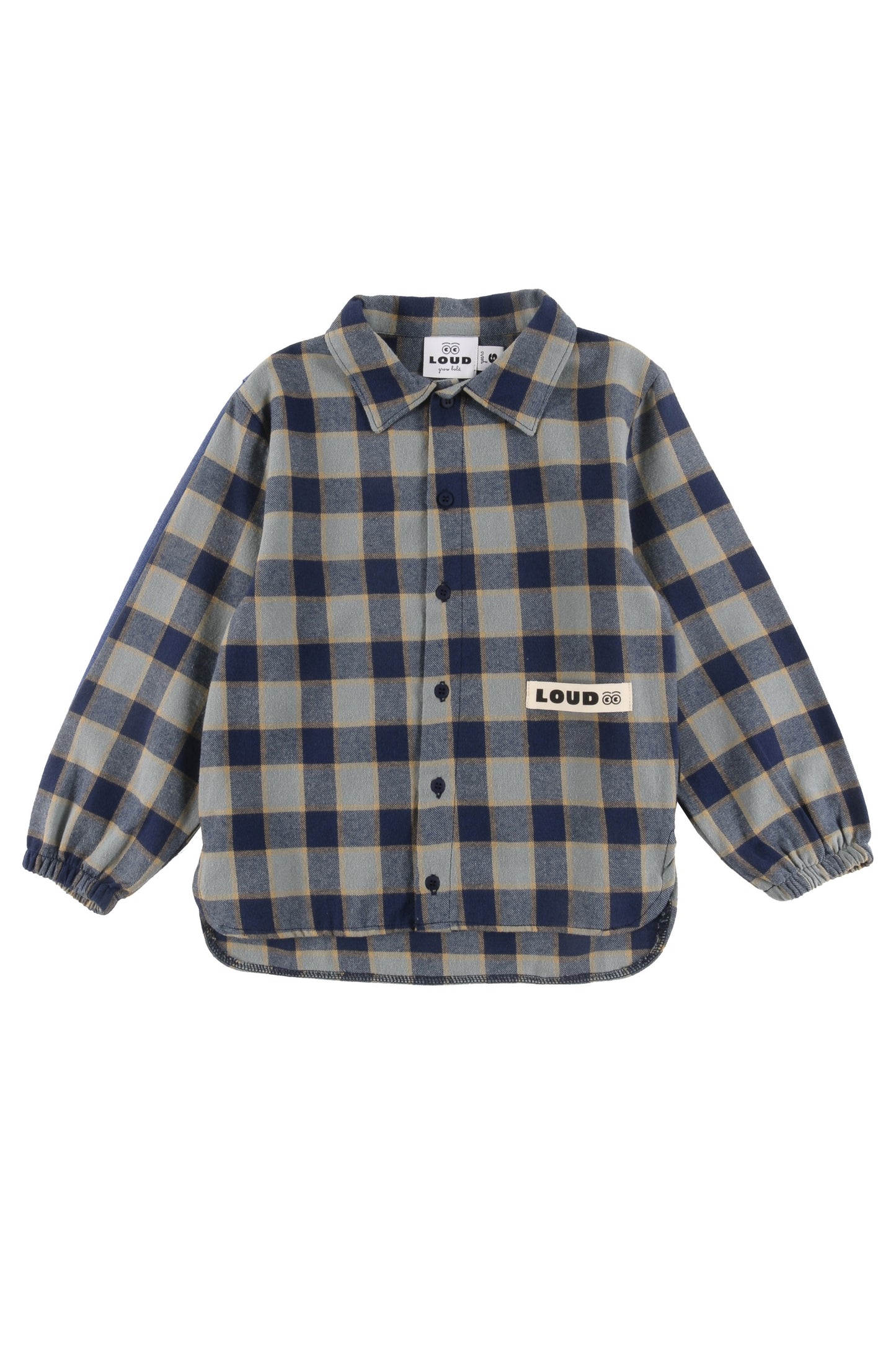 CLAN - Check Indigo Shirt