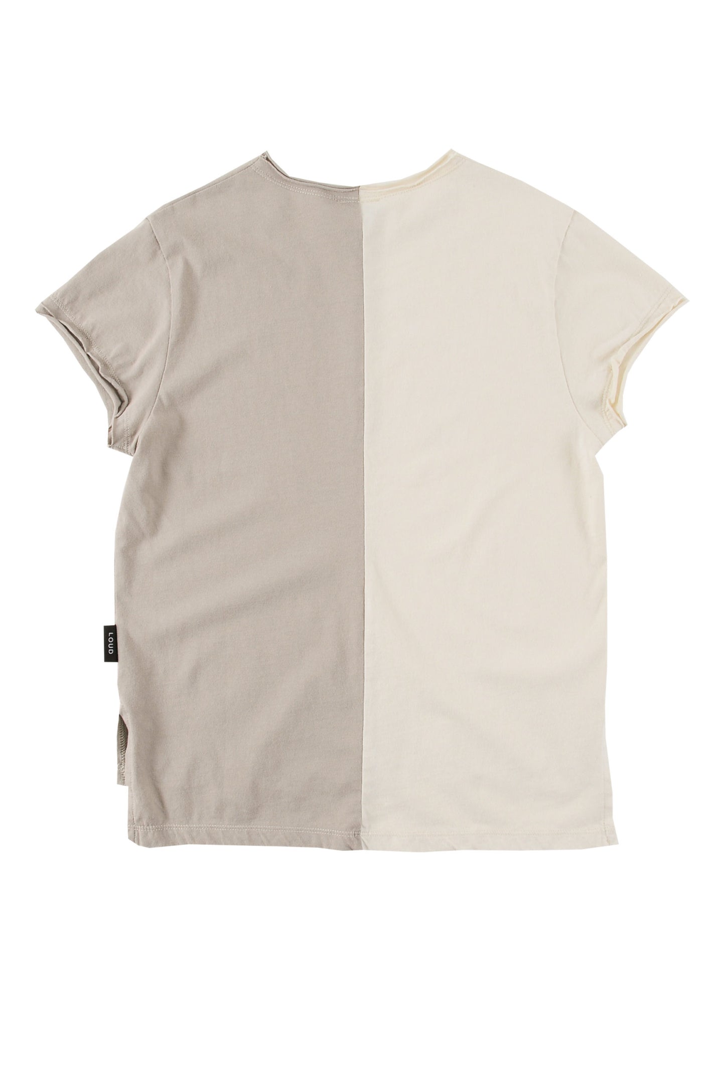 START - Sand / Zinc Pigment Dye T-Shirt Loose Fit 2 Tone