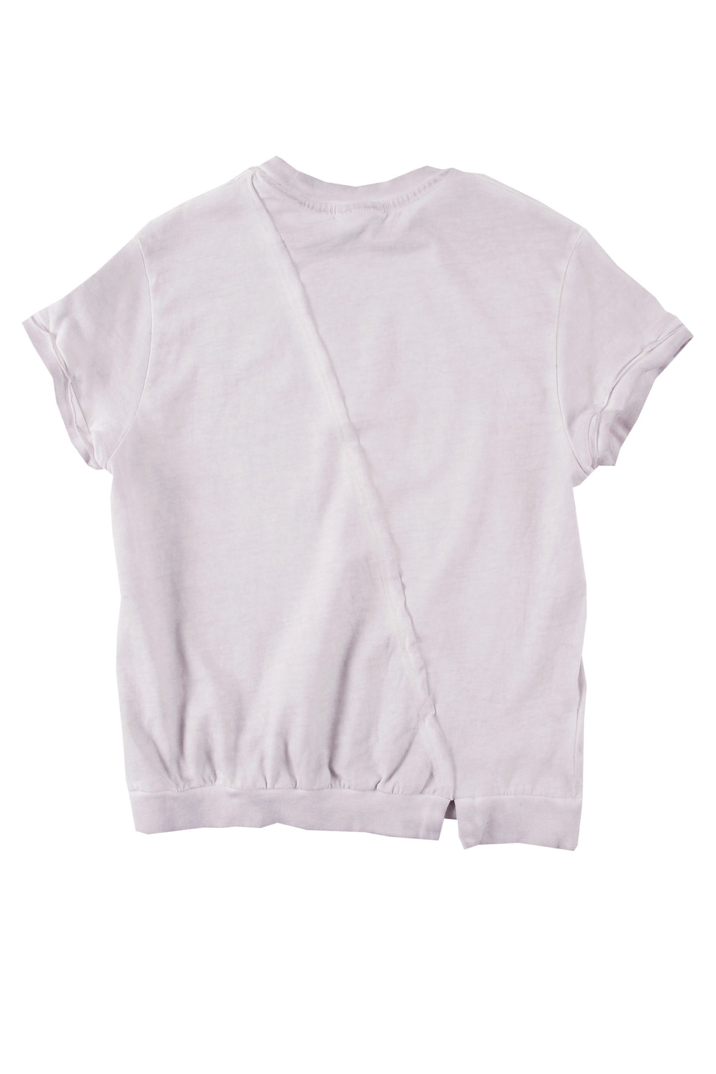 DAWN - Sand Pigment Dye Blouse Asymmetric