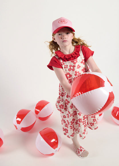 PETALE - Flower AOP Summer Apron Dress (SAMPLE)