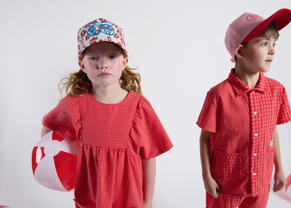 OASI - Red Check Shirt Regular Fit Front Pockets (SAMPLE)