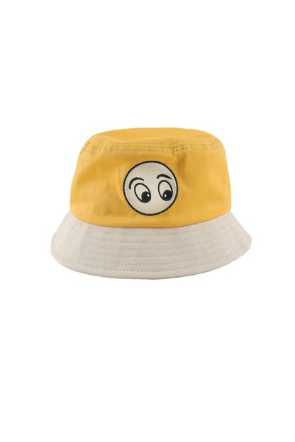 MOMENT - Peach / Ecru Bucket Hat