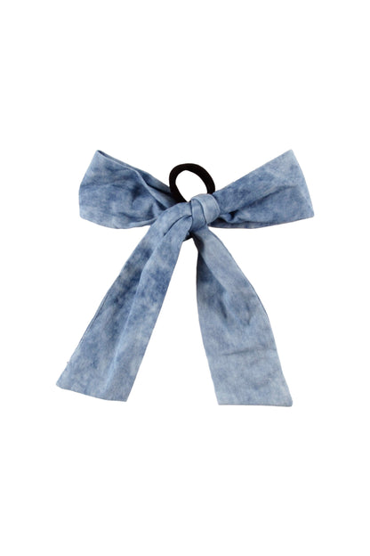 COCONUT - Blue dye Hair Bow