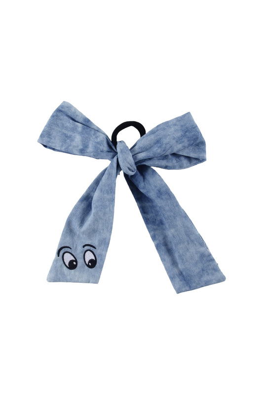 COCONUT - Blue dye Hair Bow