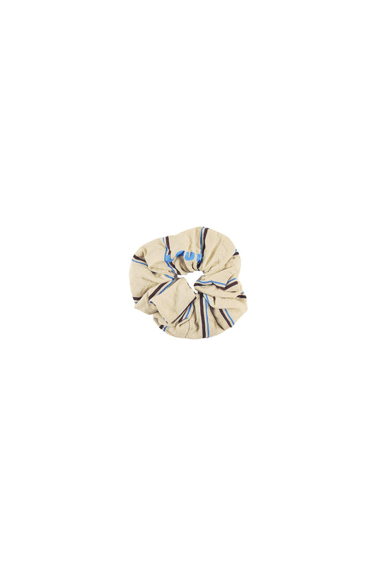 CHIC - NATURAL STRIPE HAIR scrunchy