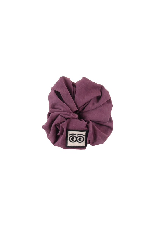 PROMISE - Grape Wine Stone Wash Hair Scrunchy