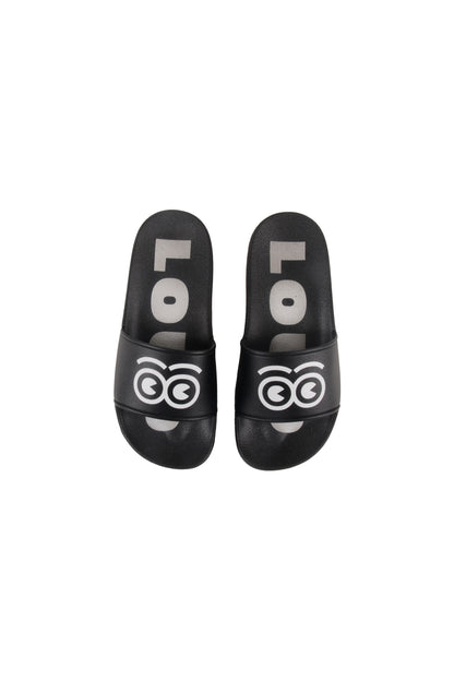 MELA - Black/White Summer Sliders