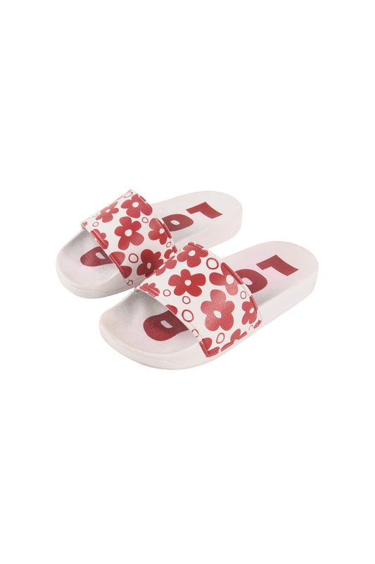 MELA - Flower AOP Summer Sliders
