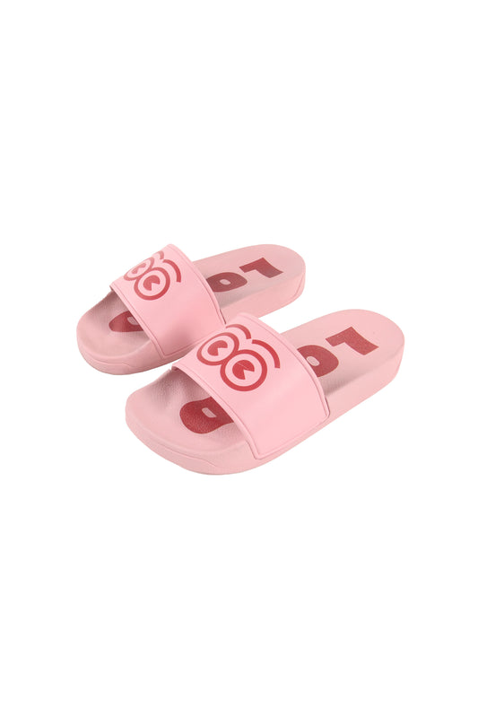 MELA - Pink/Red Summer Sliders
