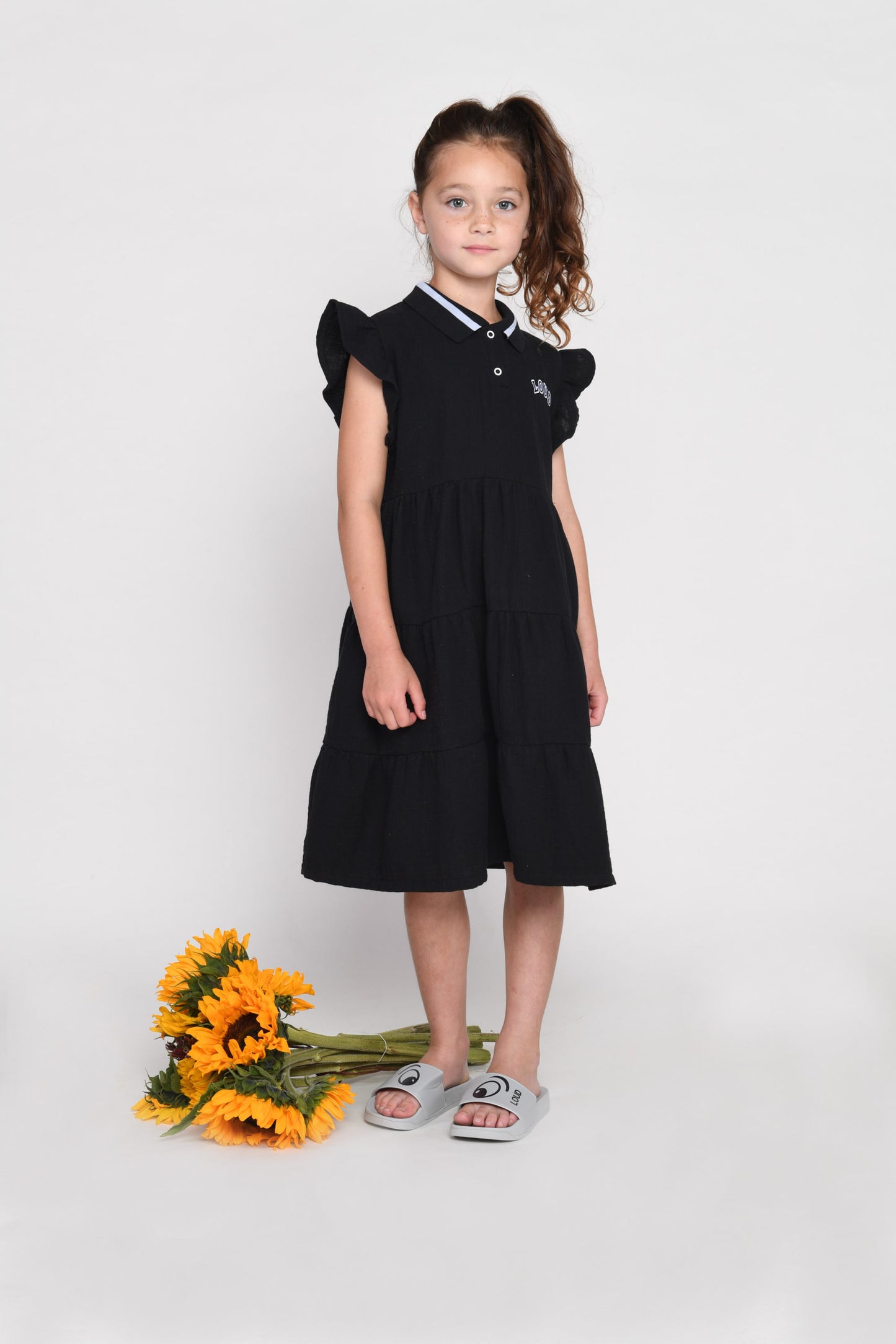 BRIO - Black Dress Panelled