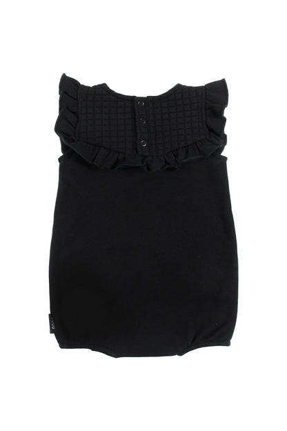 TEASE - Black Romper Ruffle