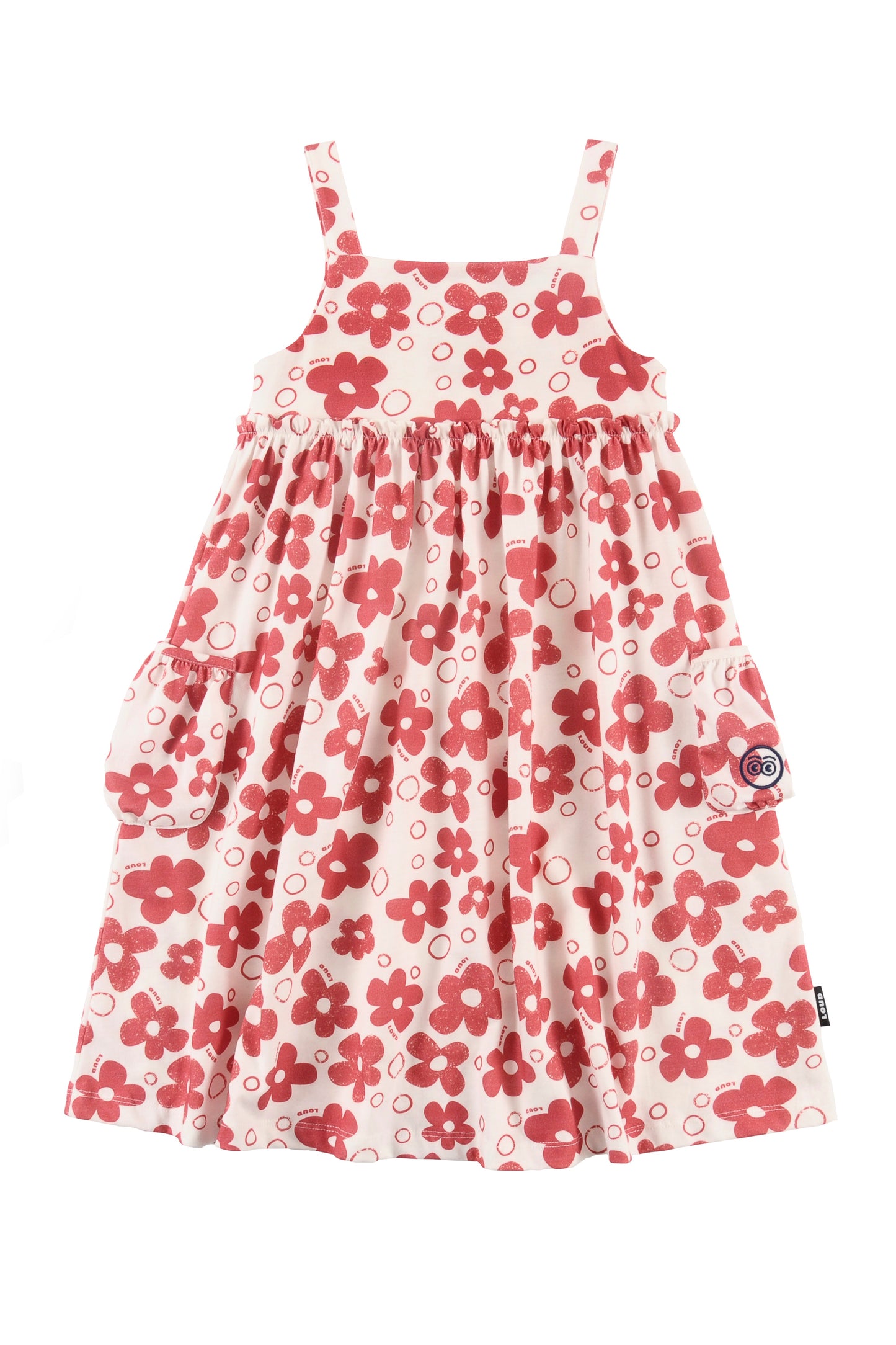 PETALE - Flower AOP Summer Apron Dress