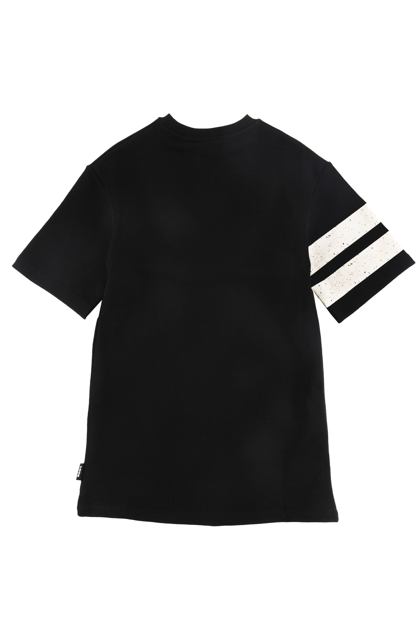 SAFE - Black Dress Box Shape 3/4 Strip Sleeve