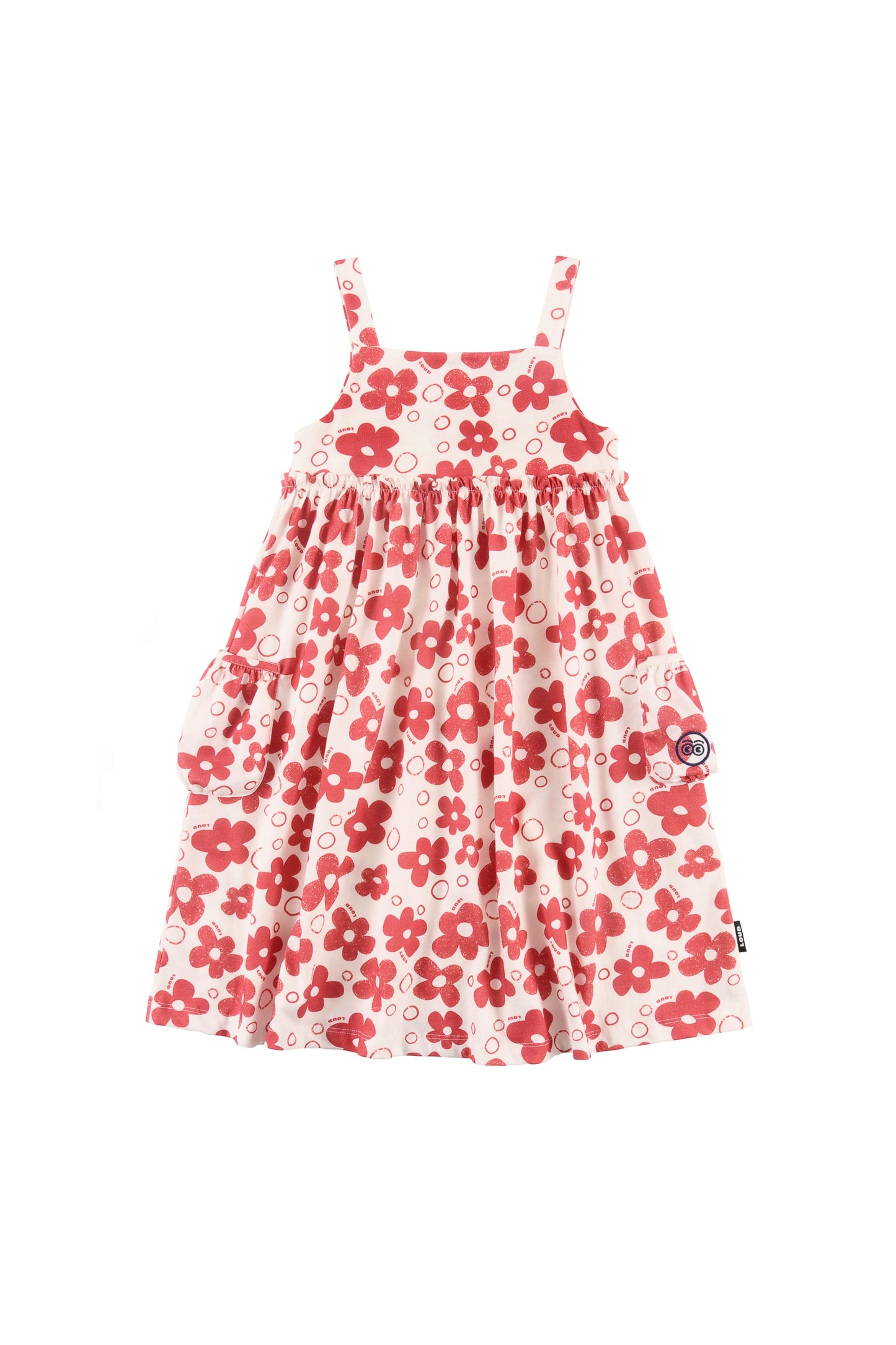 PETALE - Flower AOP Summer Apron Dress (SAMPLE)